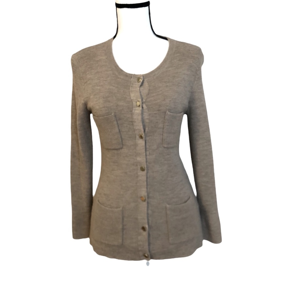 Banana Republic Bottom Up Brown Sweater - Size Small
